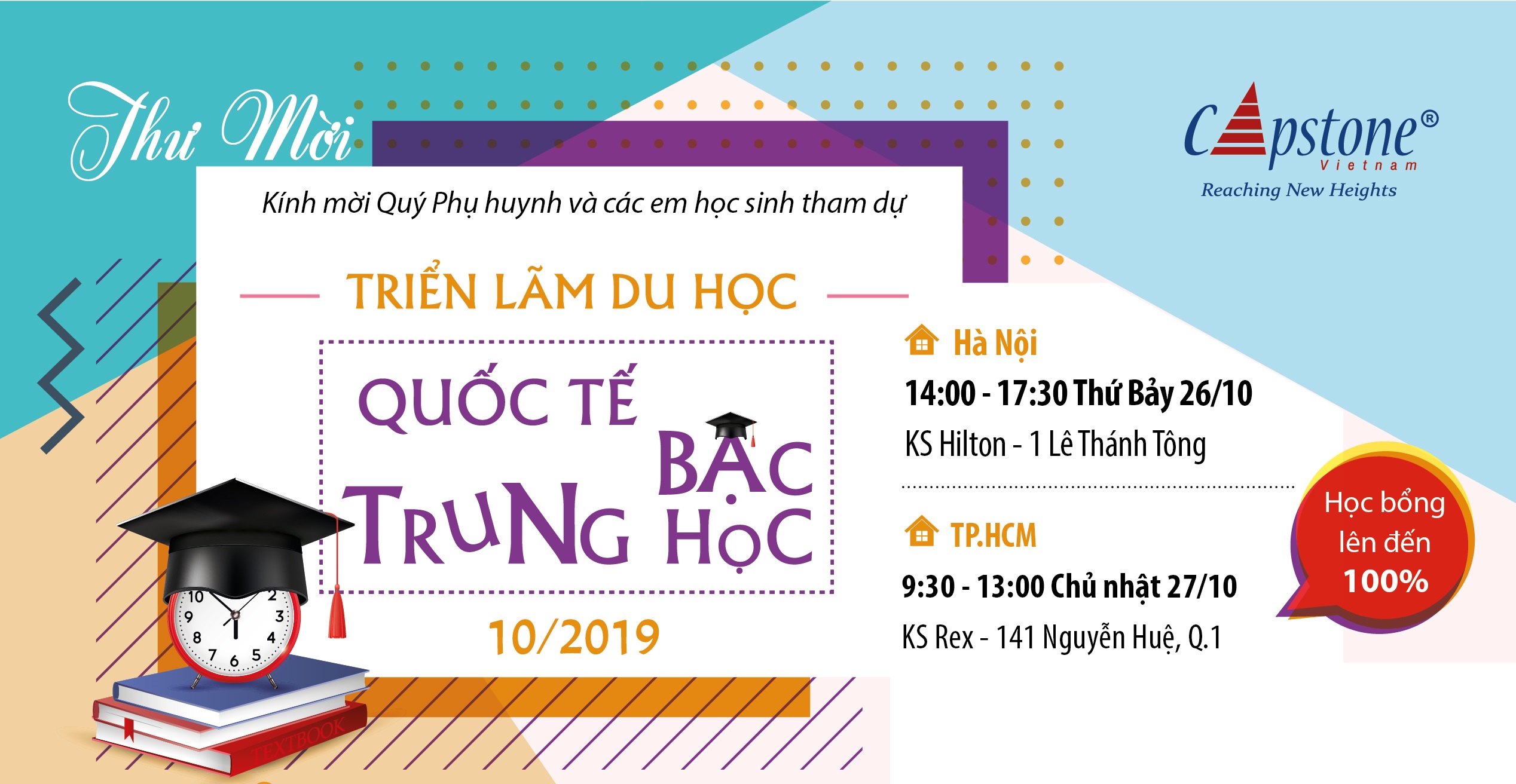  Triển lãm du học Quốc tế bậc Trung học 102019